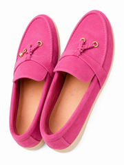Brenda | Zapatos Loafer de Gamuza
