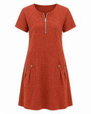 Emma | Vestido Casual Manga Corta