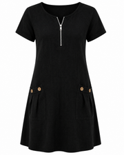 Emma | Vestido Casual Manga Corta