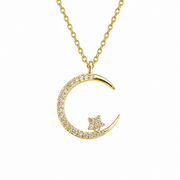 Lara | Collar Luna Brillante