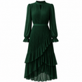 Alessia | Vestido Midi Elegante – Silueta Sofisticada