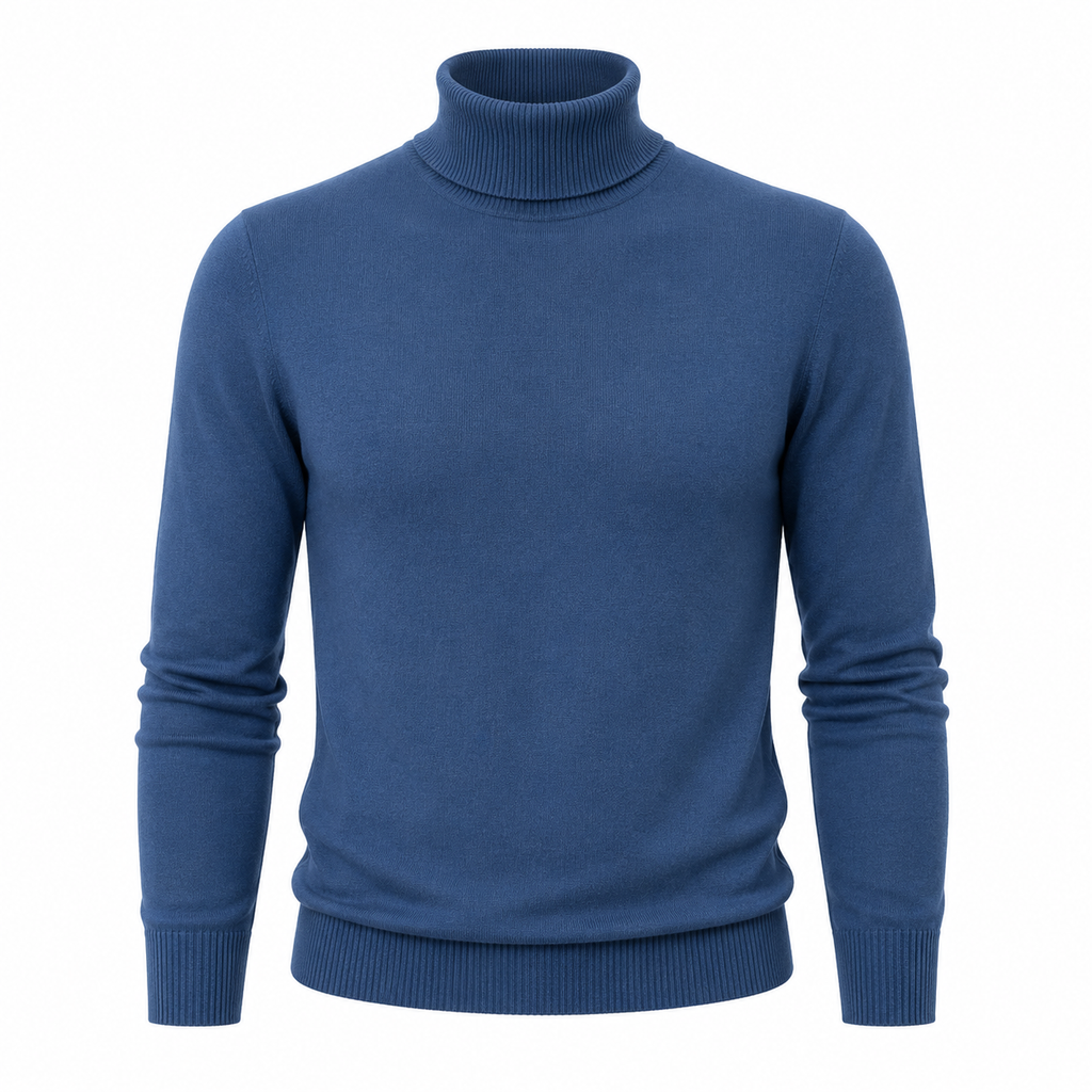 Adriano | Suéter Cuello Alto – Estilo Moderno y Elegante