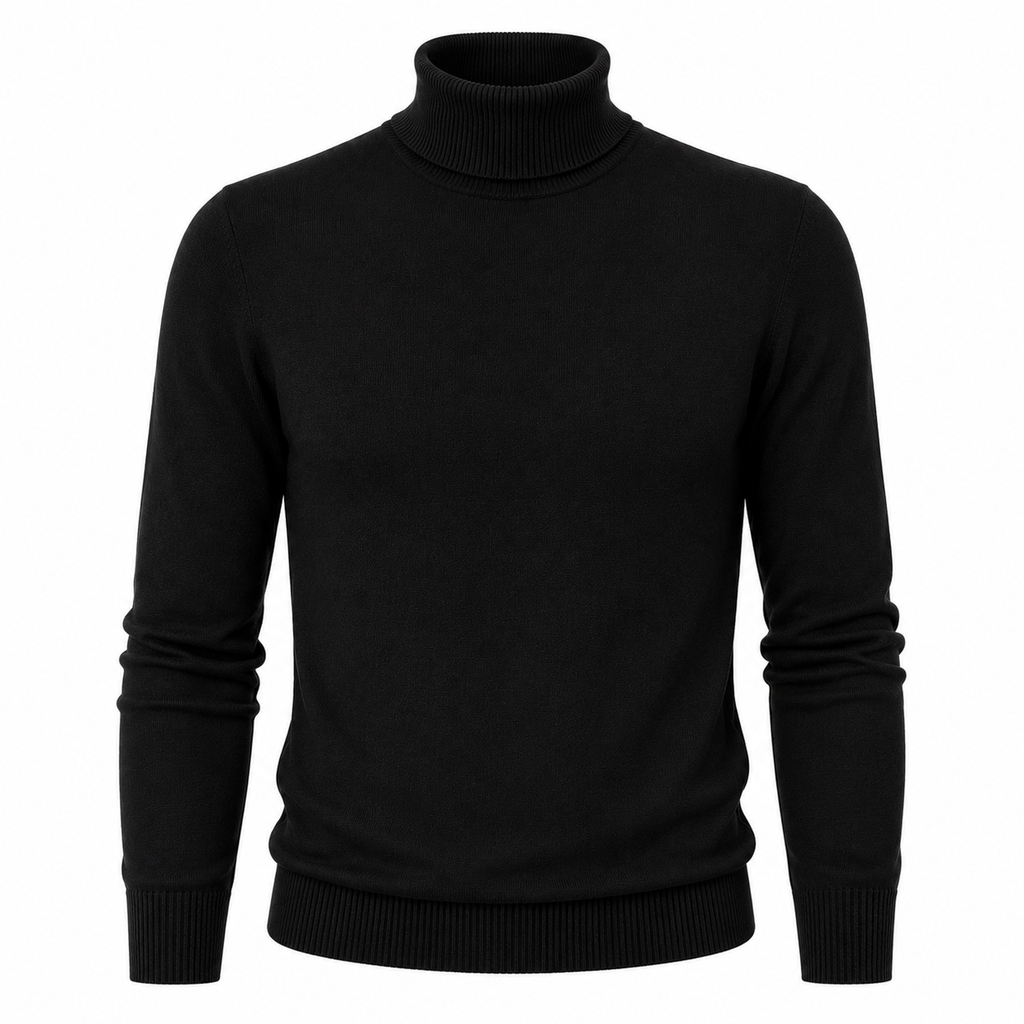 Adriano | Suéter Cuello Alto – Estilo Moderno y Elegante