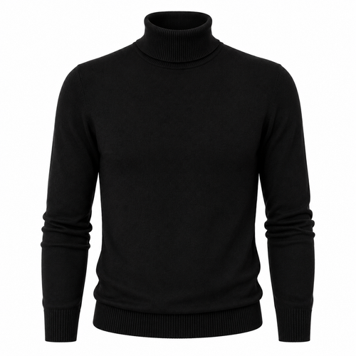 Adriano | Suéter Cuello Alto – Estilo Moderno y Elegante