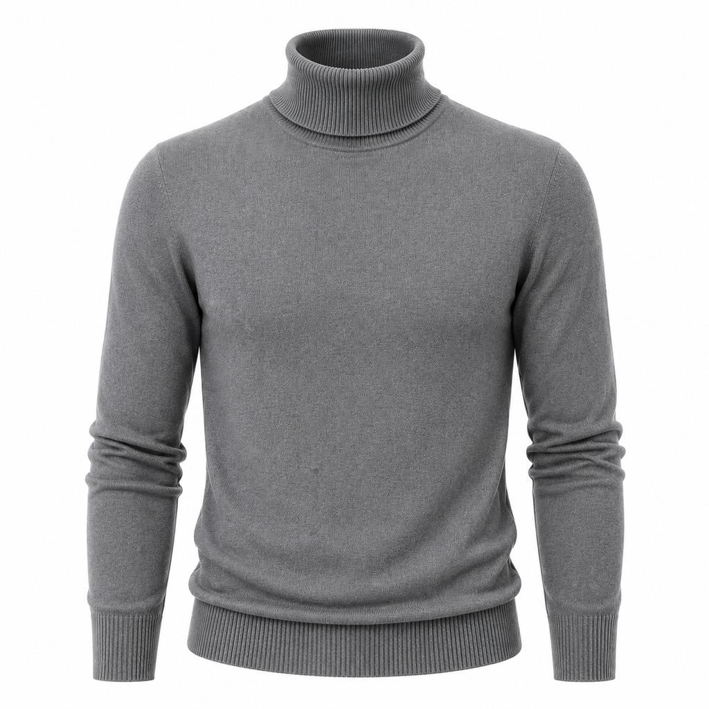 Adriano | Suéter Cuello Alto – Estilo Moderno y Elegante