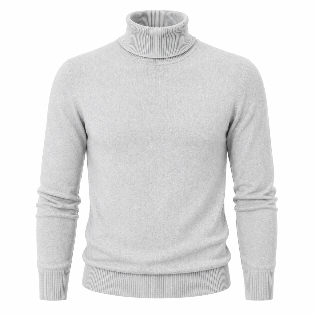 Adriano | Suéter Cuello Alto – Estilo Moderno y Elegante