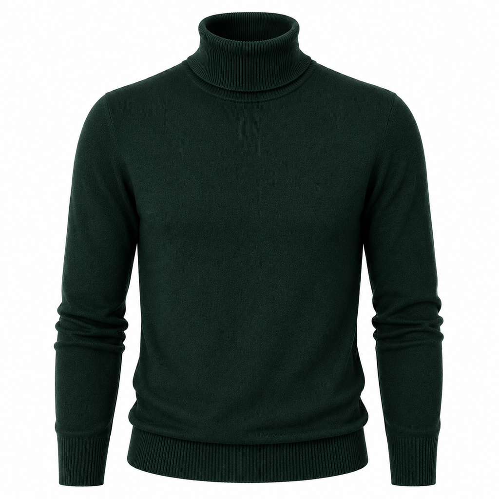 Adriano | Suéter Cuello Alto – Estilo Moderno y Elegante