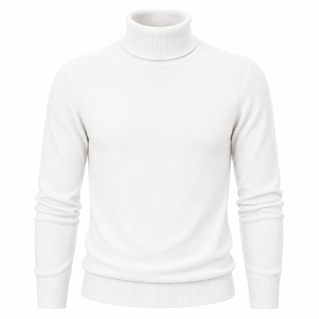 Adriano | Suéter Cuello Alto – Estilo Moderno y Elegante