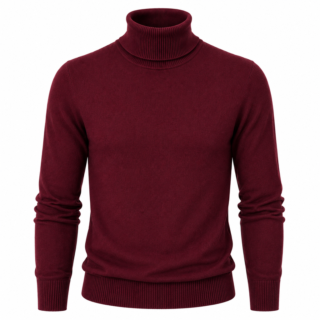 Adriano | Suéter Cuello Alto – Estilo Moderno y Elegante