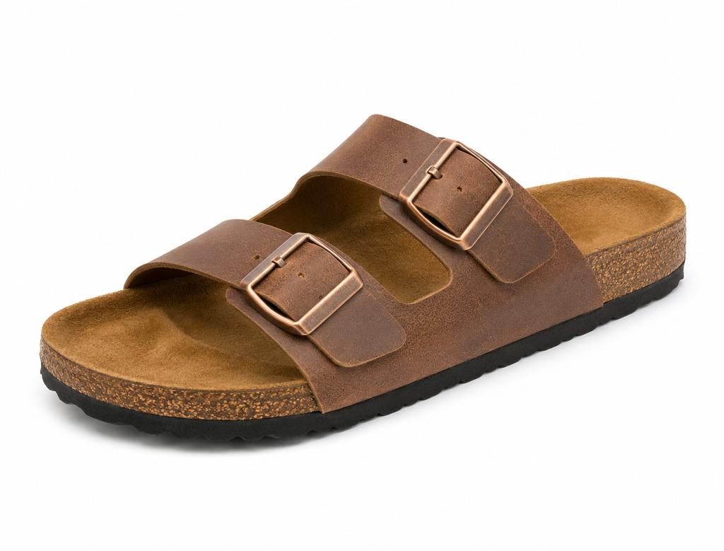 Patty | Sandalias Anatómicas para Mujer con Doble Hebilla