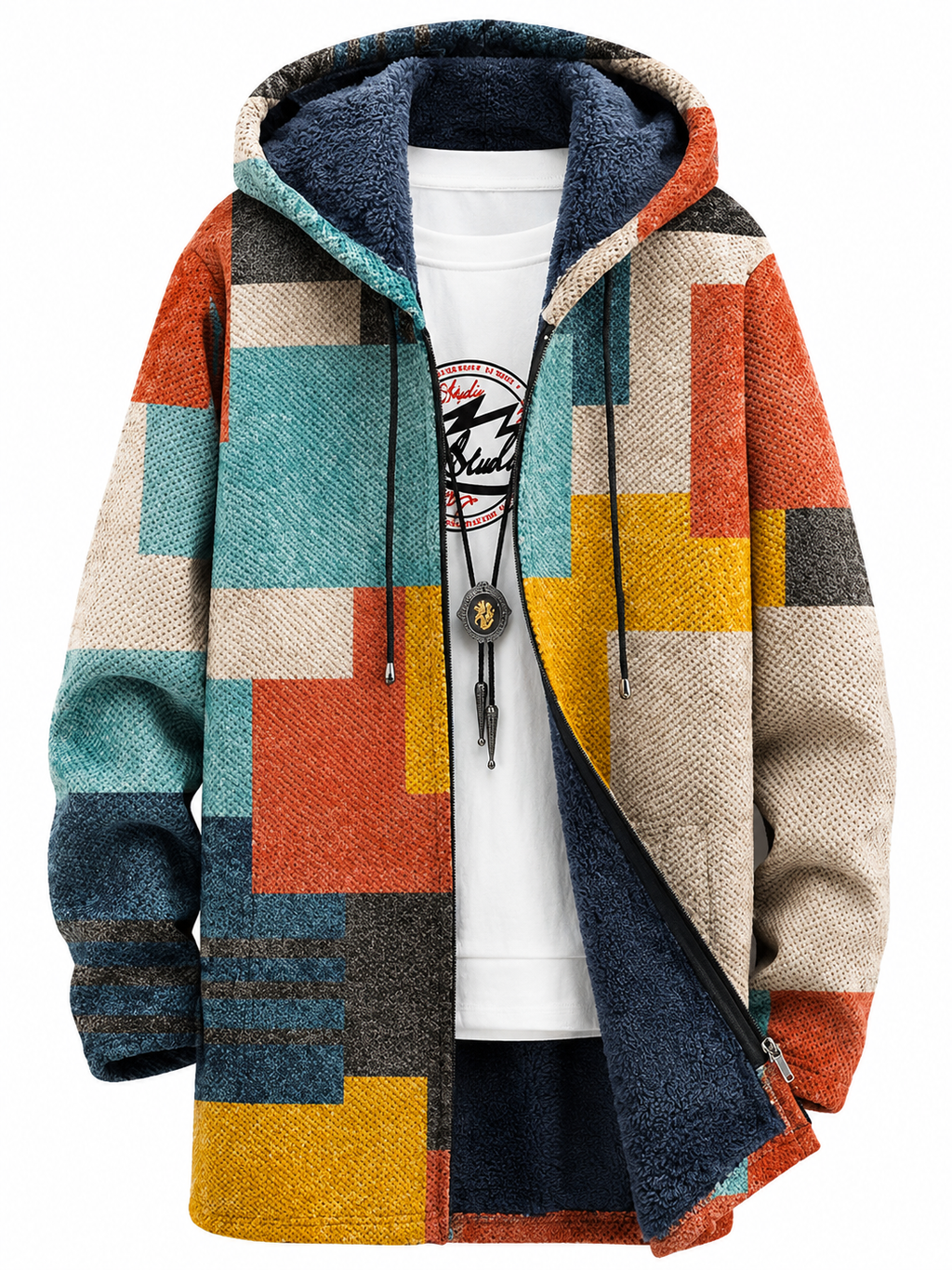 Hugo | Cardigan Estampado – Estilo Único y Comodidad Total