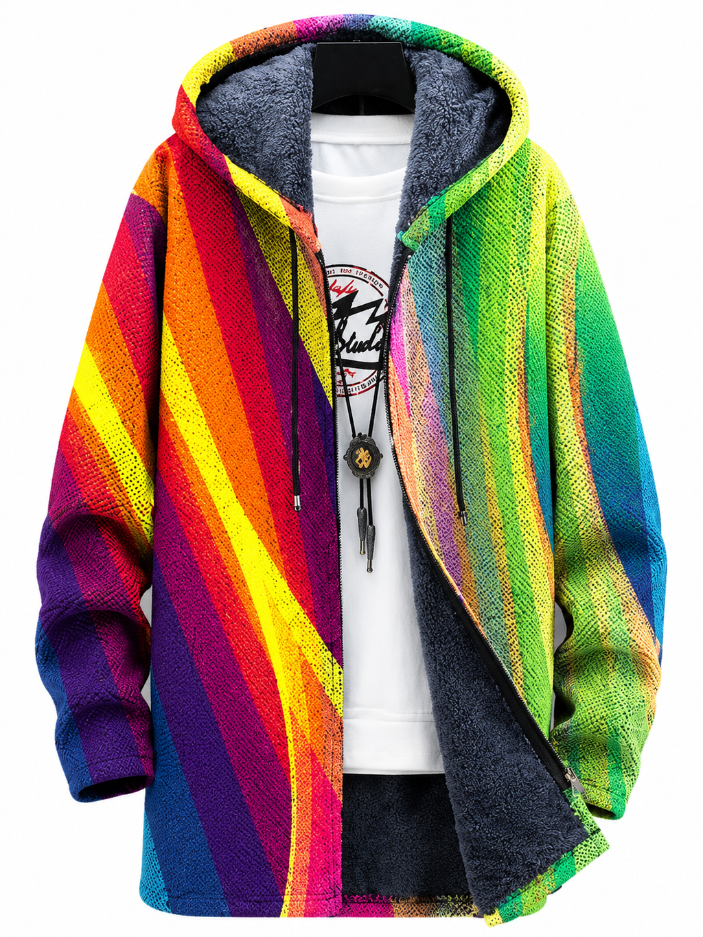 Hugo | Cardigan Estampado – Estilo Único y Comodidad Total