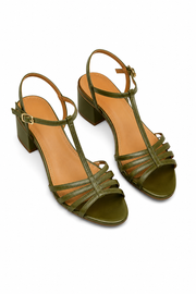 Allegra | Sandalias Tacón Diseño de Tiras