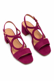 Valentina | Sandalias Tacón Tiras Decorativas