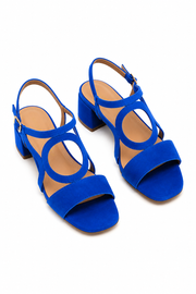 Valentina | Sandalias Tacón Tiras Decorativas