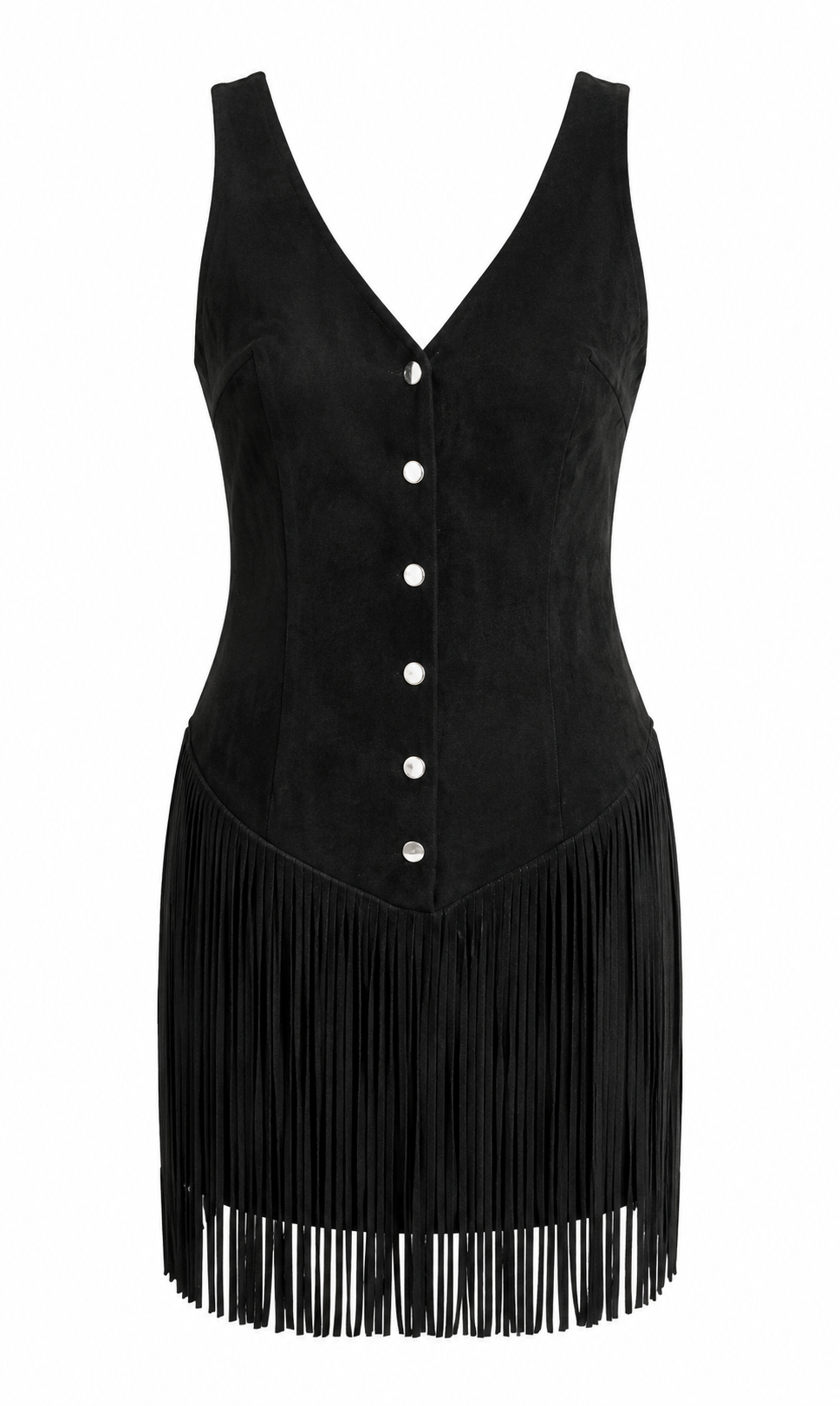 Grace | Vestido Corto con Flecos