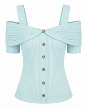 Candas | Blusa de Punto Acanalado