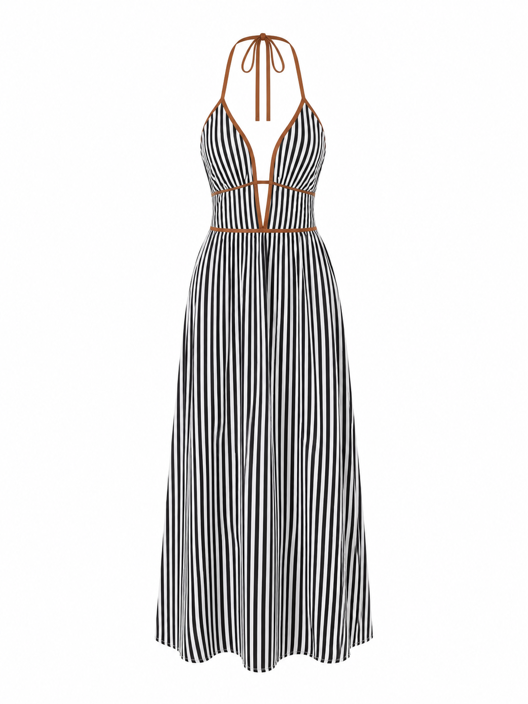 Melany | Vestido Maxi Rayas “Summer Chic” – El look que te hace ver increíble sin esfuerzo