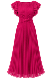 Reina | Vestido Largo Plisado Elegante