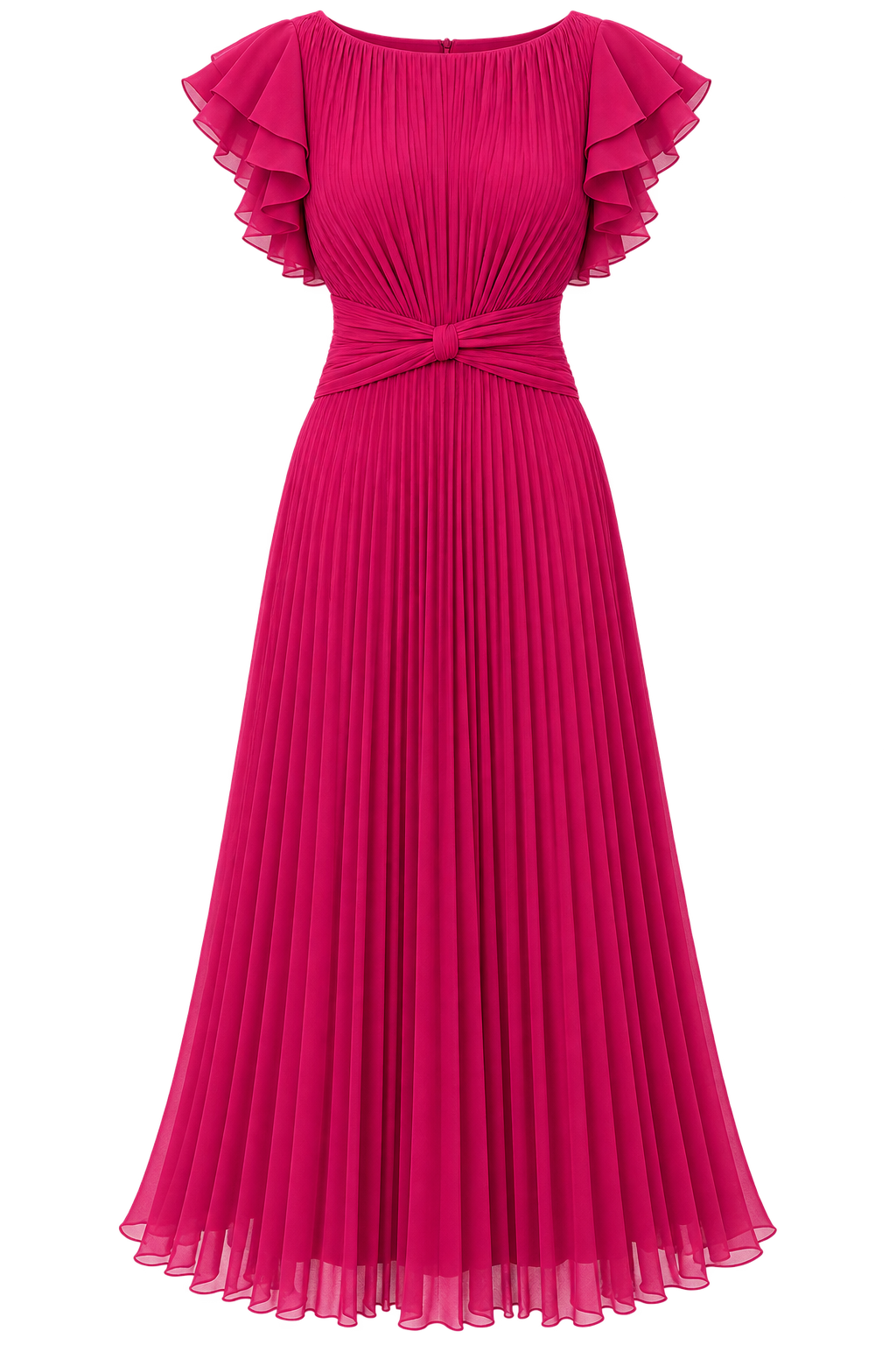 Reina | Vestido Largo Plisado Elegante