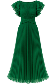 Reina | Vestido Largo Plisado Elegante