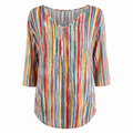 Nina | Blusa para Mujer de Rayas Multicolor