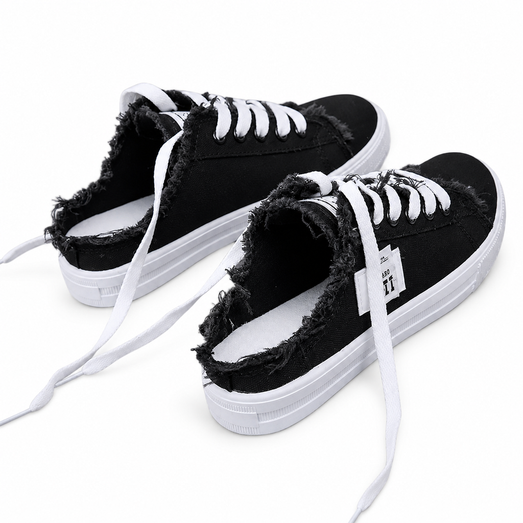 Erika | Zapatillas tipo mule de denim para mujer