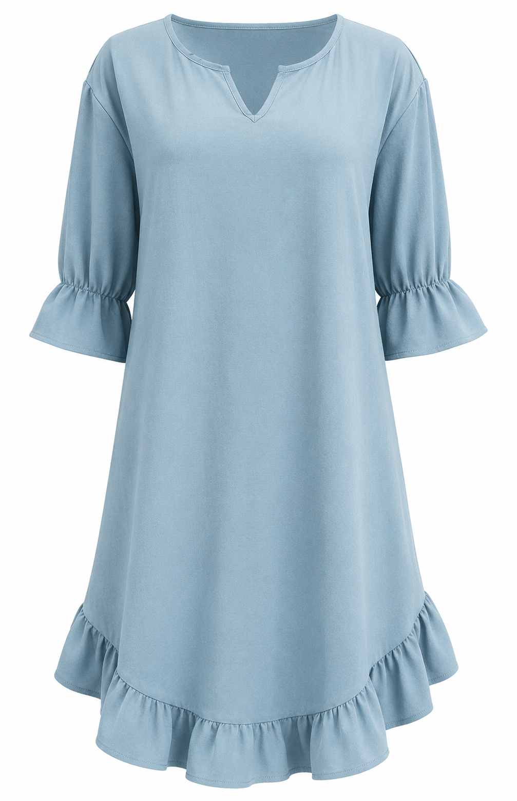 Lara | Vestido Casual para Mujer con Volantes