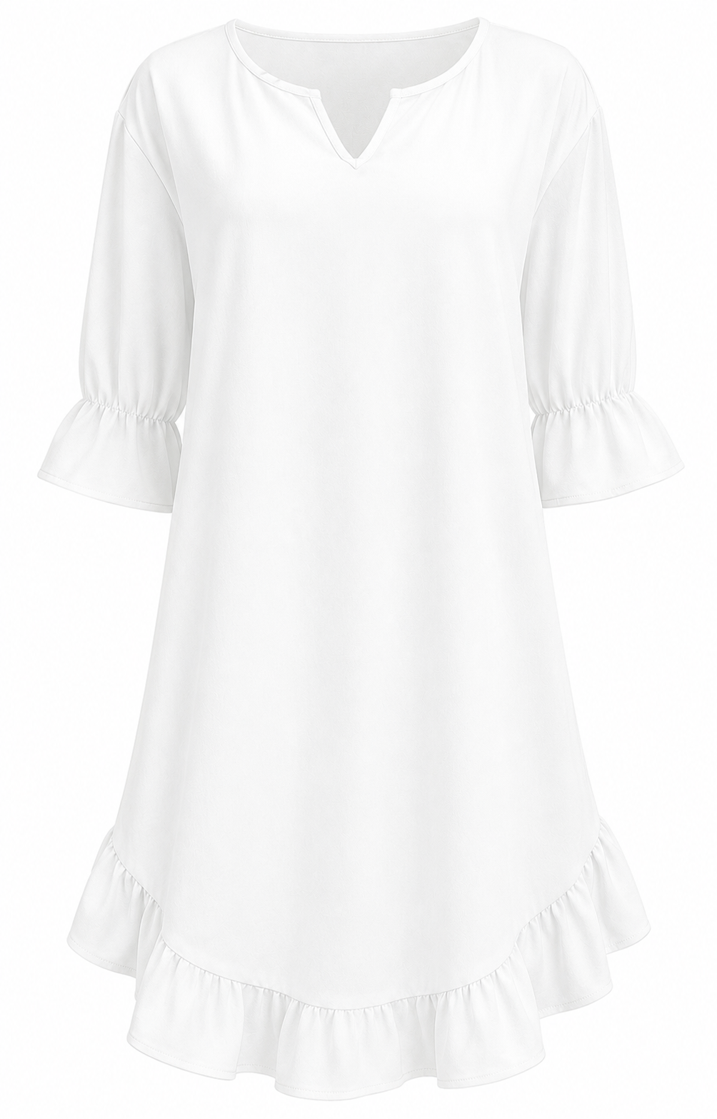 Lara | Vestido Casual para Mujer con Volantes