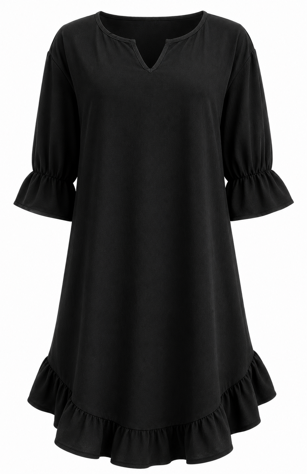 Lara | Vestido Casual para Mujer con Volantes