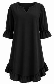 Lara | Vestido Casual con Volantes