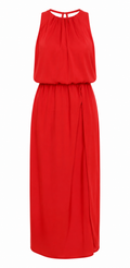 Glu | Vestido Largo Elegante sin Mangas