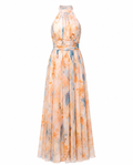 Arelis | Vestido Largo Elegance Flow