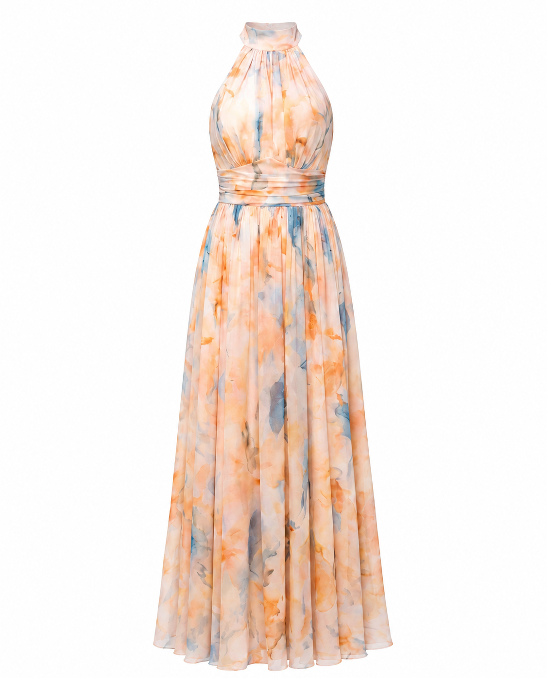 Arelis | Vestido Largo Elegance Flow