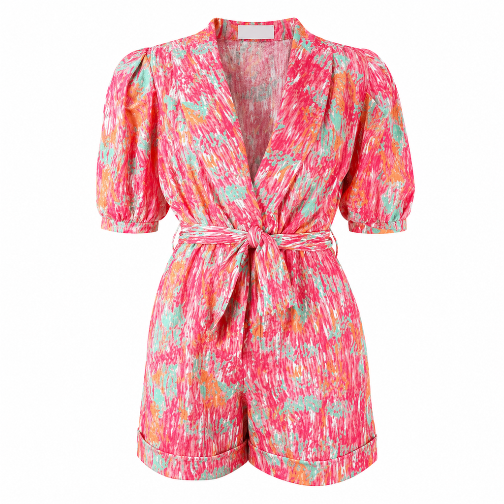 Flor | Mono Corto Estampado