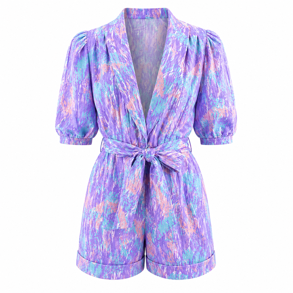 Flor | Mono Corto Estampado