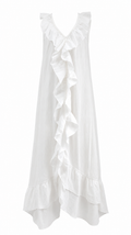 Claudia | Vestido Largo con Volantes