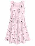Gigi | Vestido Midi Estampado Sin Mangas