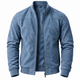 Pluma | Chamarra  Bomber Efecto Ante Cuello Alto