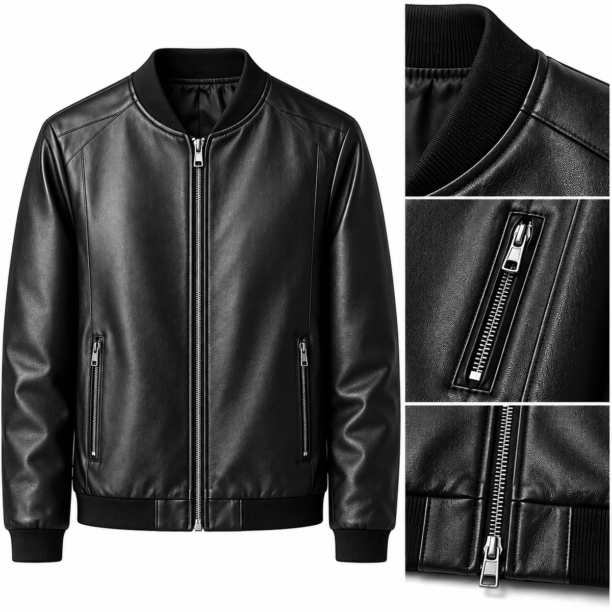 Hams | Bomber Efecto Cuero