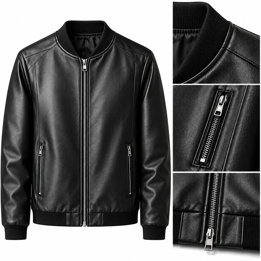 Hams | Bomber Efecto Cuero