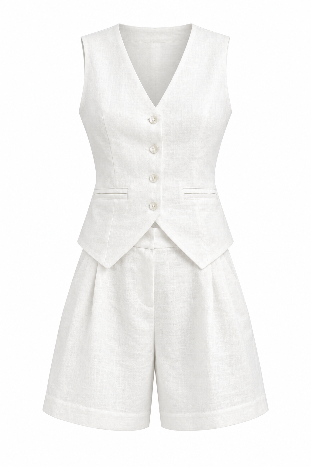 Megan | Conjunto Executive Chic Chaleco y Short