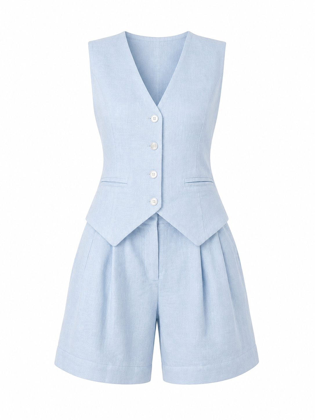 Megan | Conjunto Executive Chic Chaleco y Short