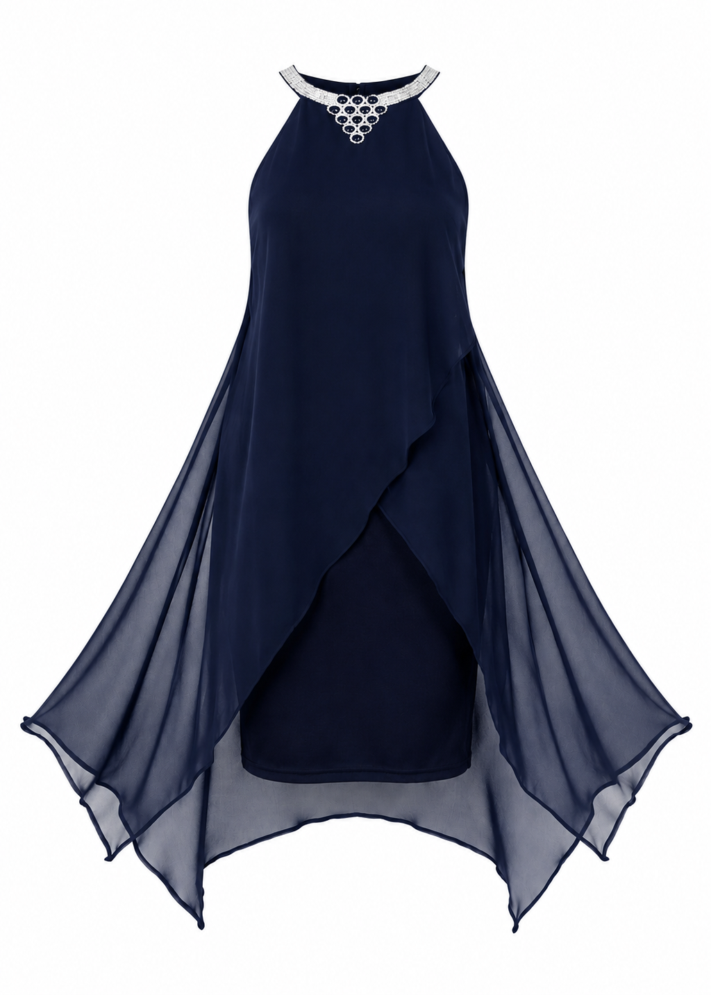 Alexia | Vestido Elegance Chiffon Asimétrico
