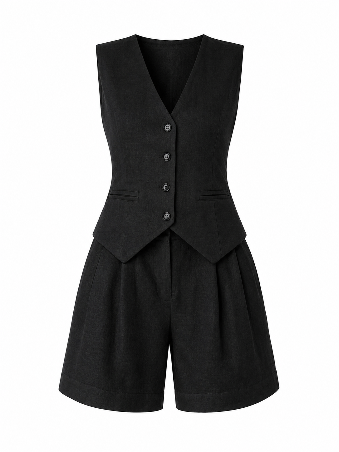 Megan | Conjunto Executive Chic Chaleco y Short