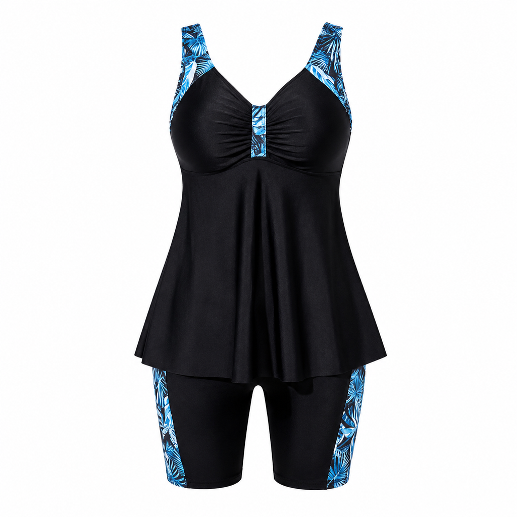 Carelis | Bikini  Deportivo con Short Estampado