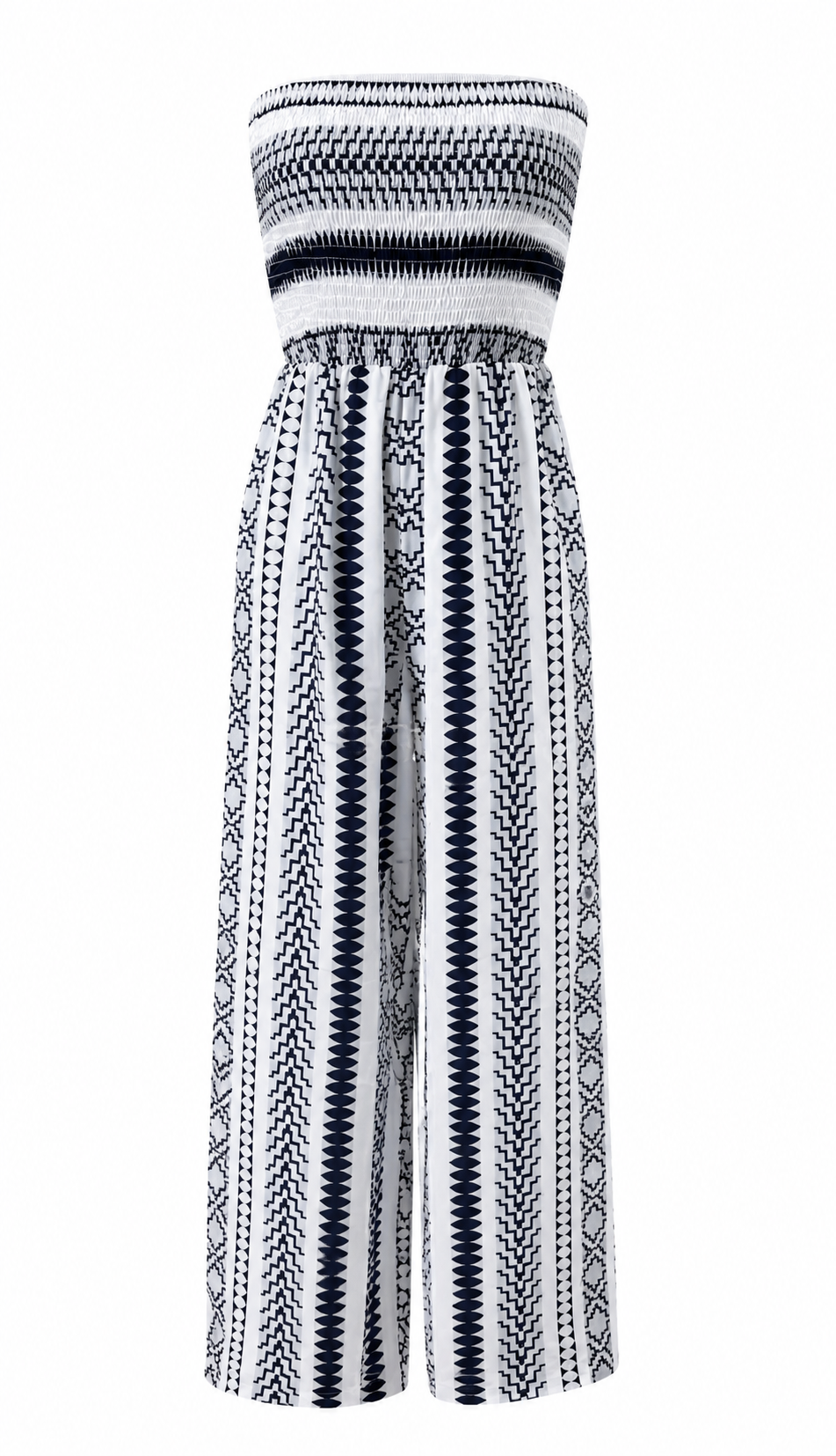 Linda | Enterizo Strapless Boho Étnico