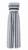 Linda | Enterizo Strapless Boho Étnico