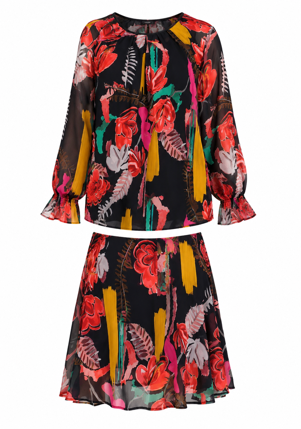 Dafne | Minivestido con estampado floral