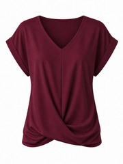 Kris | Blusa Cruzada Fluida
